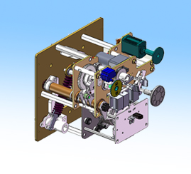 固体绝缘柜 专用弹操机构